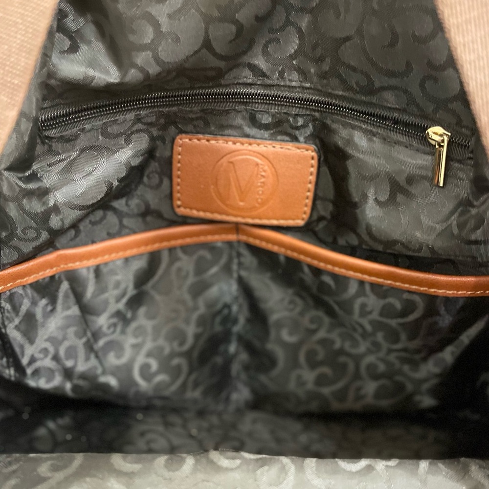Vegan leather MARCO backpack purse, NWOT✨ - Picture 7 of 9